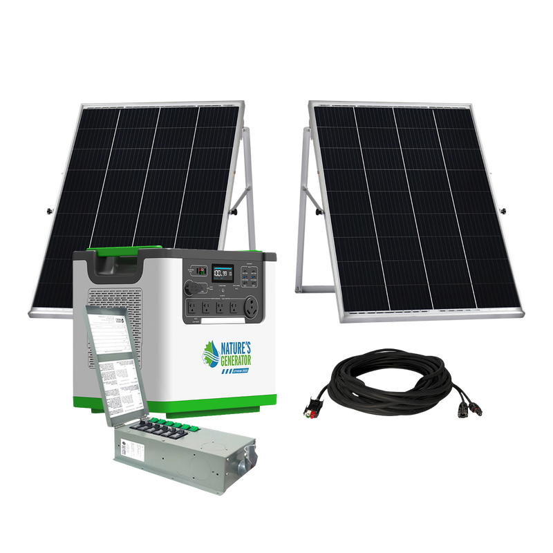 Nature's Generator Solar Generator Lithium 3600