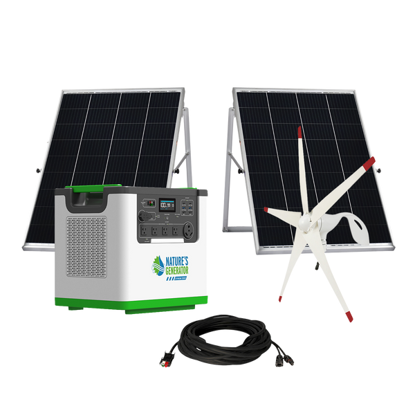 Nature's Generator Lithium 3600 Solar and Wind Generator NG3600