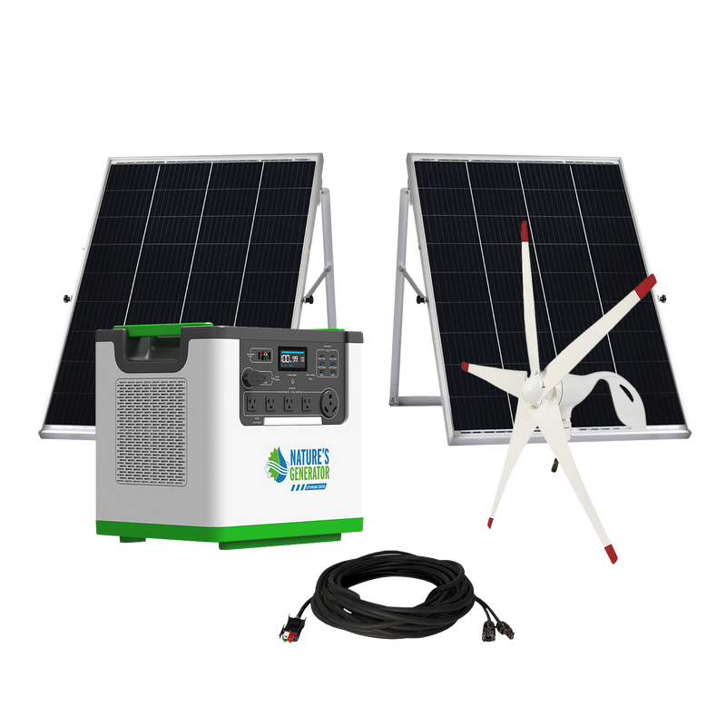 Nature's Generator Lithium 3600 Solar and Wind Generator NG3600