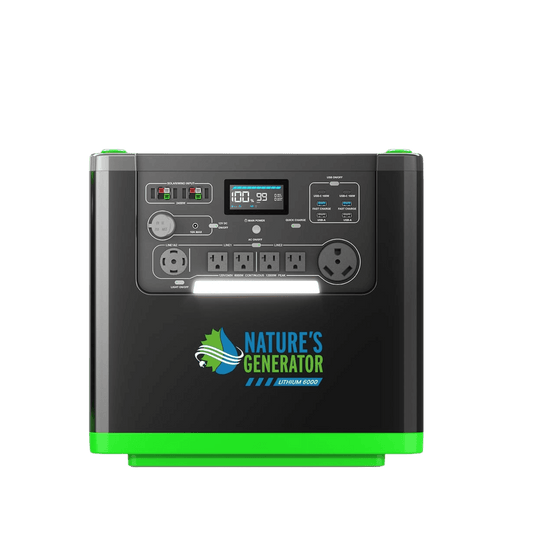Nature's Generator Power Station Lithium 6000 LG6000