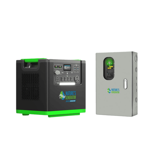 Nature's Generator Generator Lithium 6000 with Transfer Switch