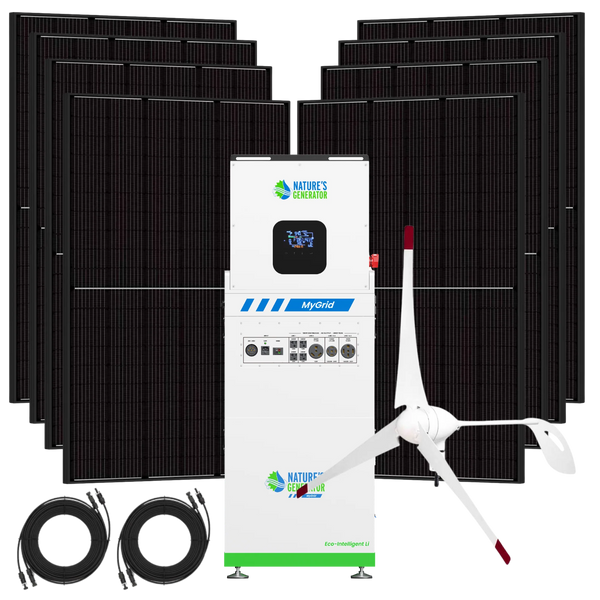 MyGrid 10K Solar and Wind Generator for Home