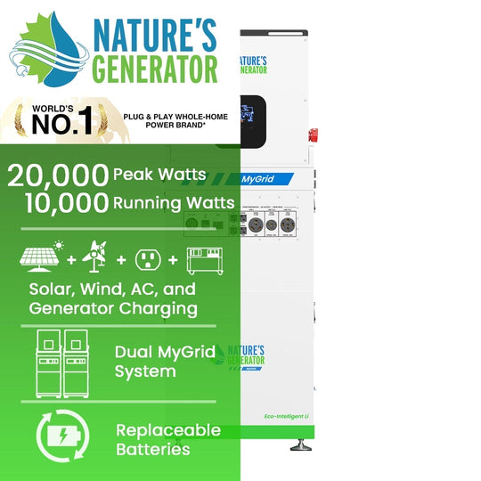 Nature's Generator Whole Home Generator 10K MyGrid