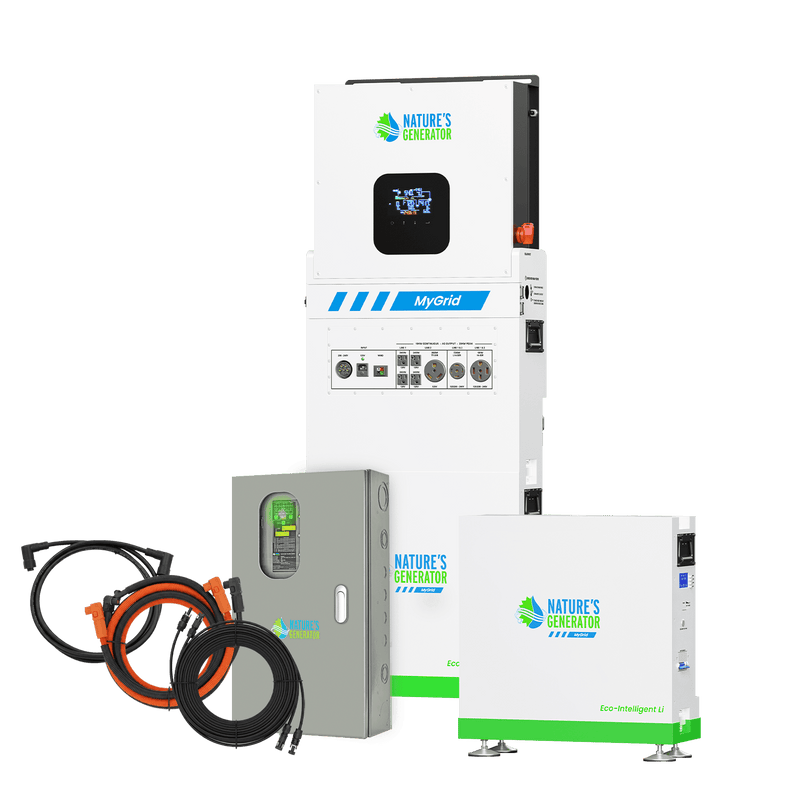 Nature's Generator Grid Tie 10kW With Transfer Switch MYGRID10KTS