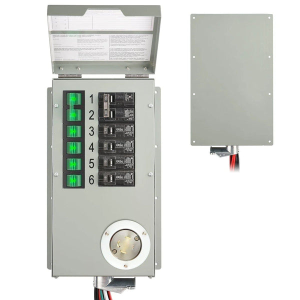 Nature's Generator Accessories 120V240V 30A 6 Circuit