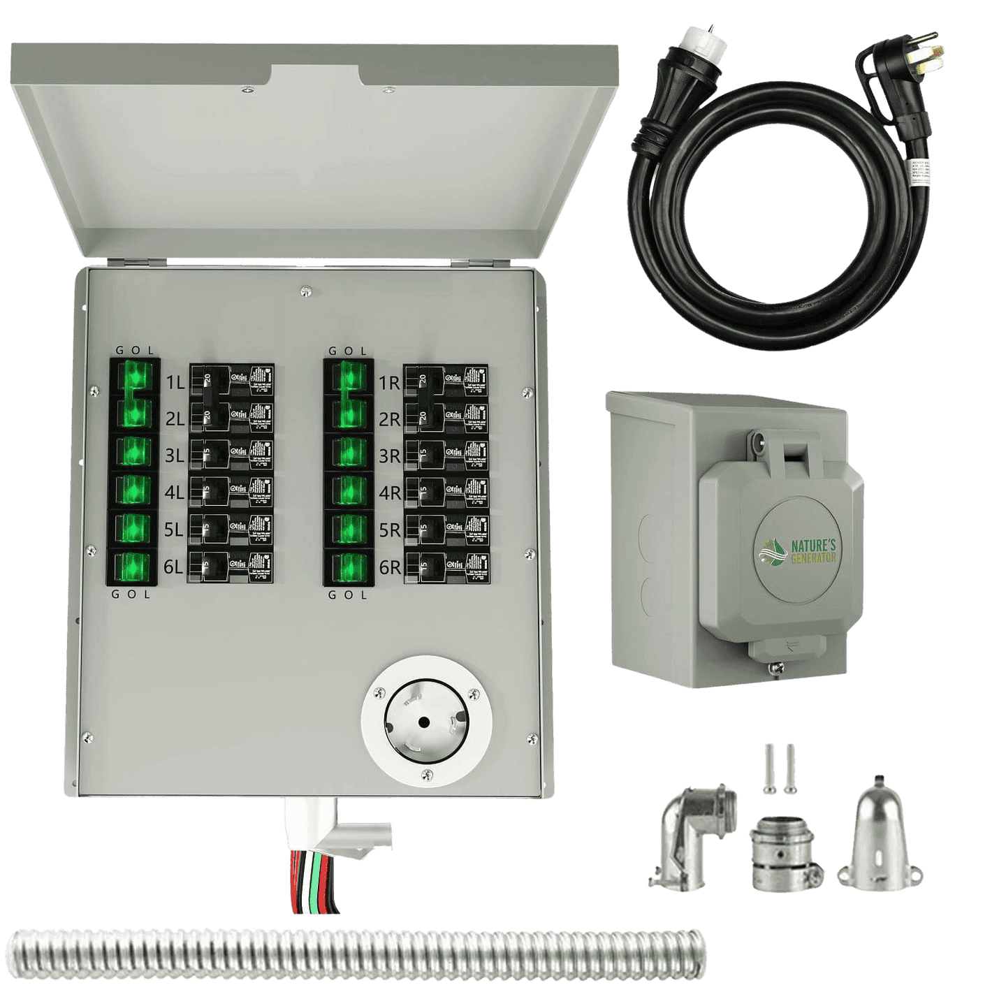 Nature's Generator Transfer Switch 12-Circuit 