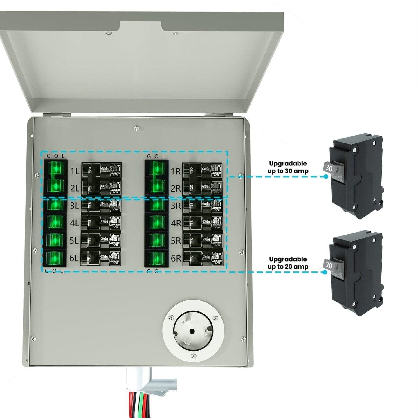 Nature's Generator Transfer Switch 12-Circuit 