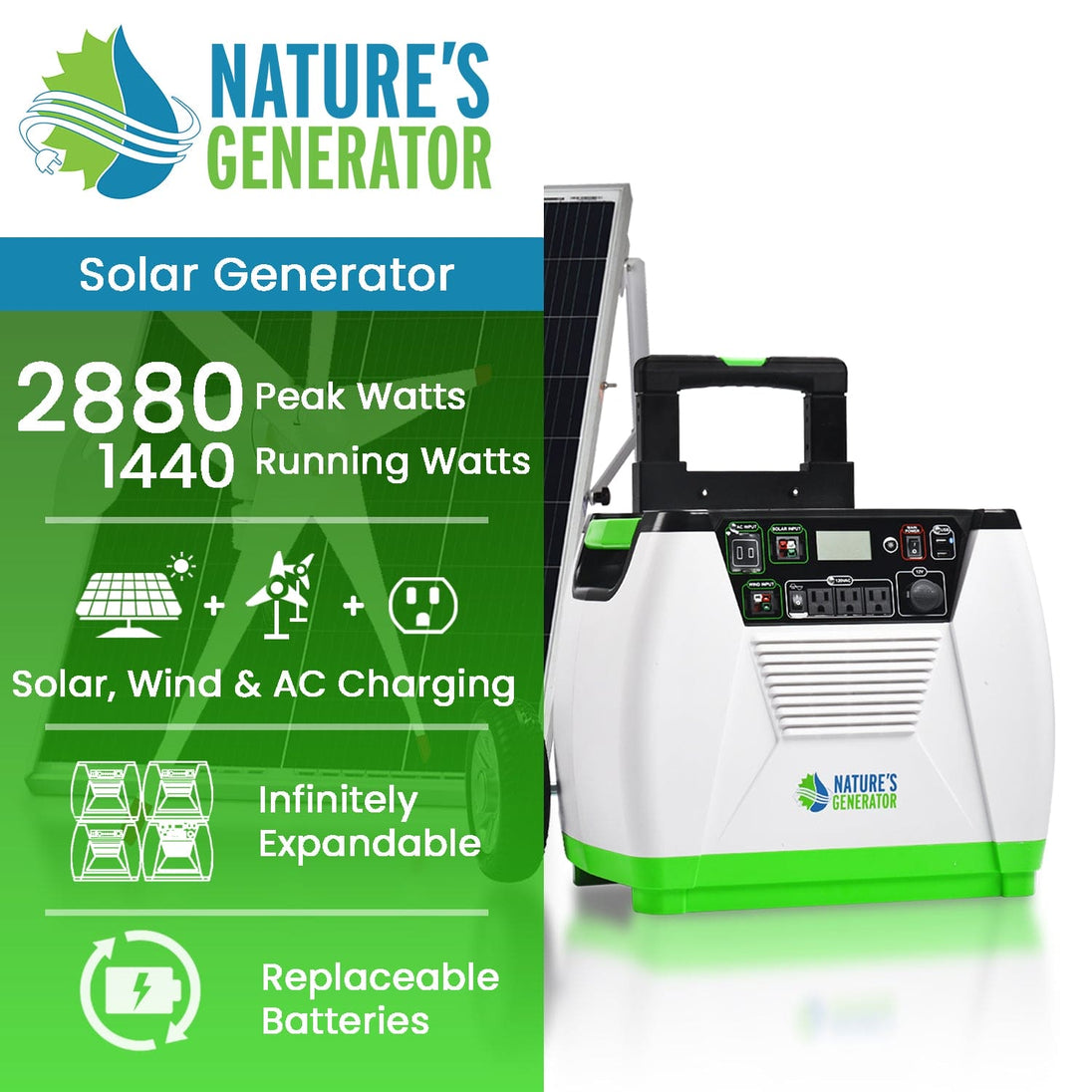 Nature's Generator Generator Gold WE System WG1000