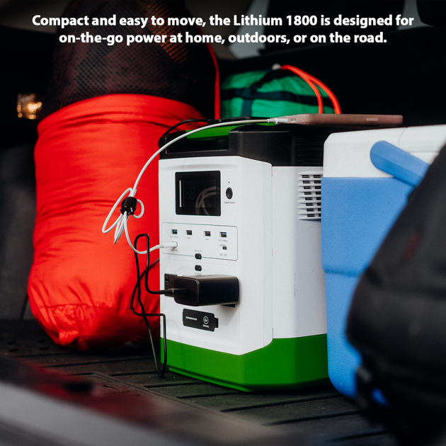 Nature's Generator Power Station Lithium 1800 LG1800