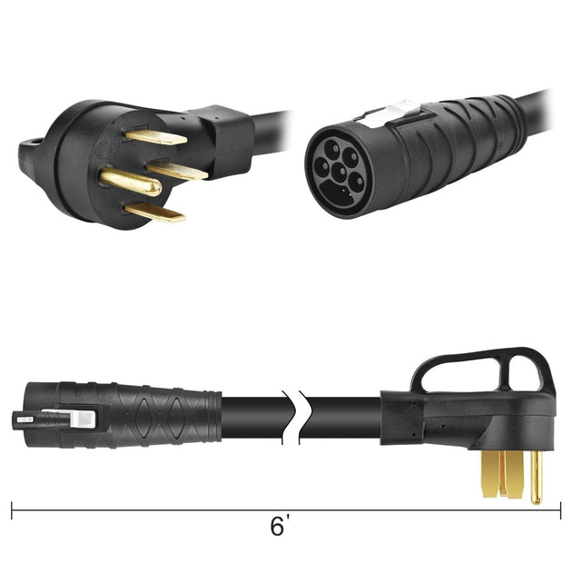 Nature's Generator Charging Cable 6ft Super Charging LG6