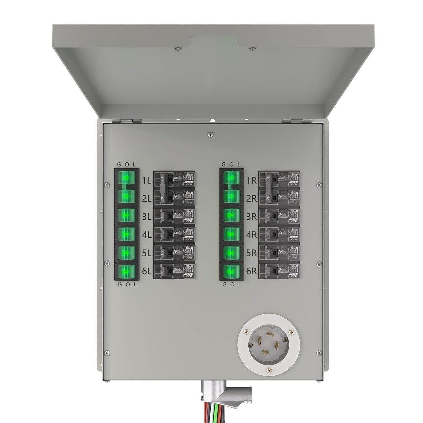 Nature's Generator Transfer Switch 12-Circuit