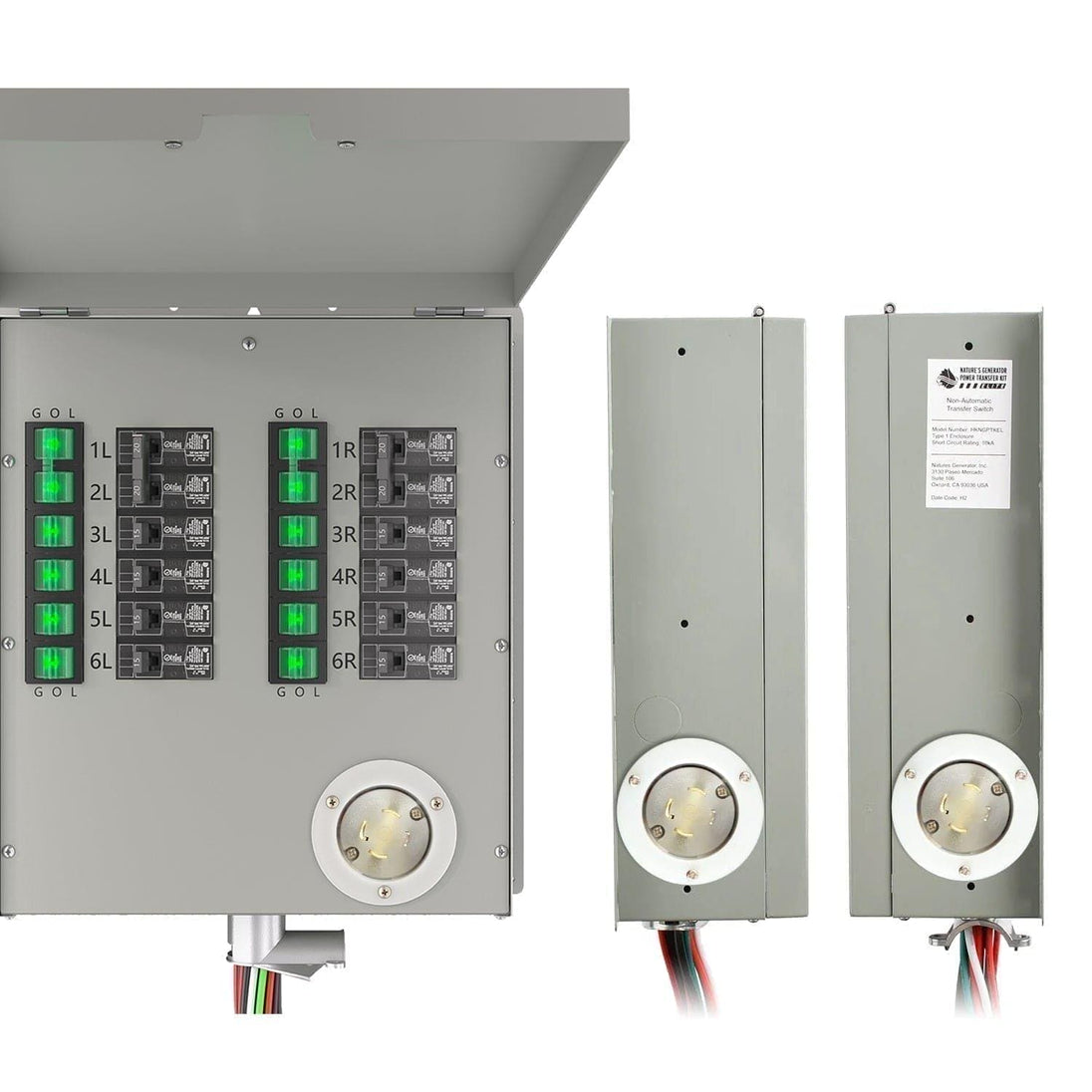 Nature's Generator Transfer Switch 12-Circuit