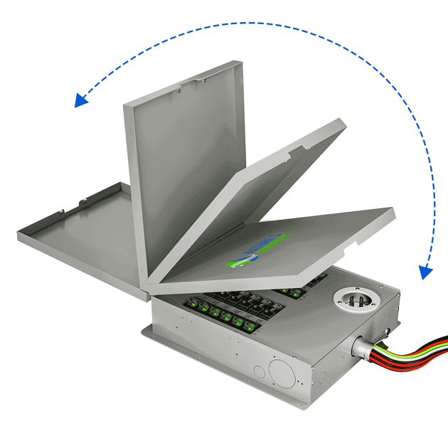 Nature's Generator 12 - Circuit 120/240V 30A Non - Automatic Power Transfer Switch - Nature's Generator