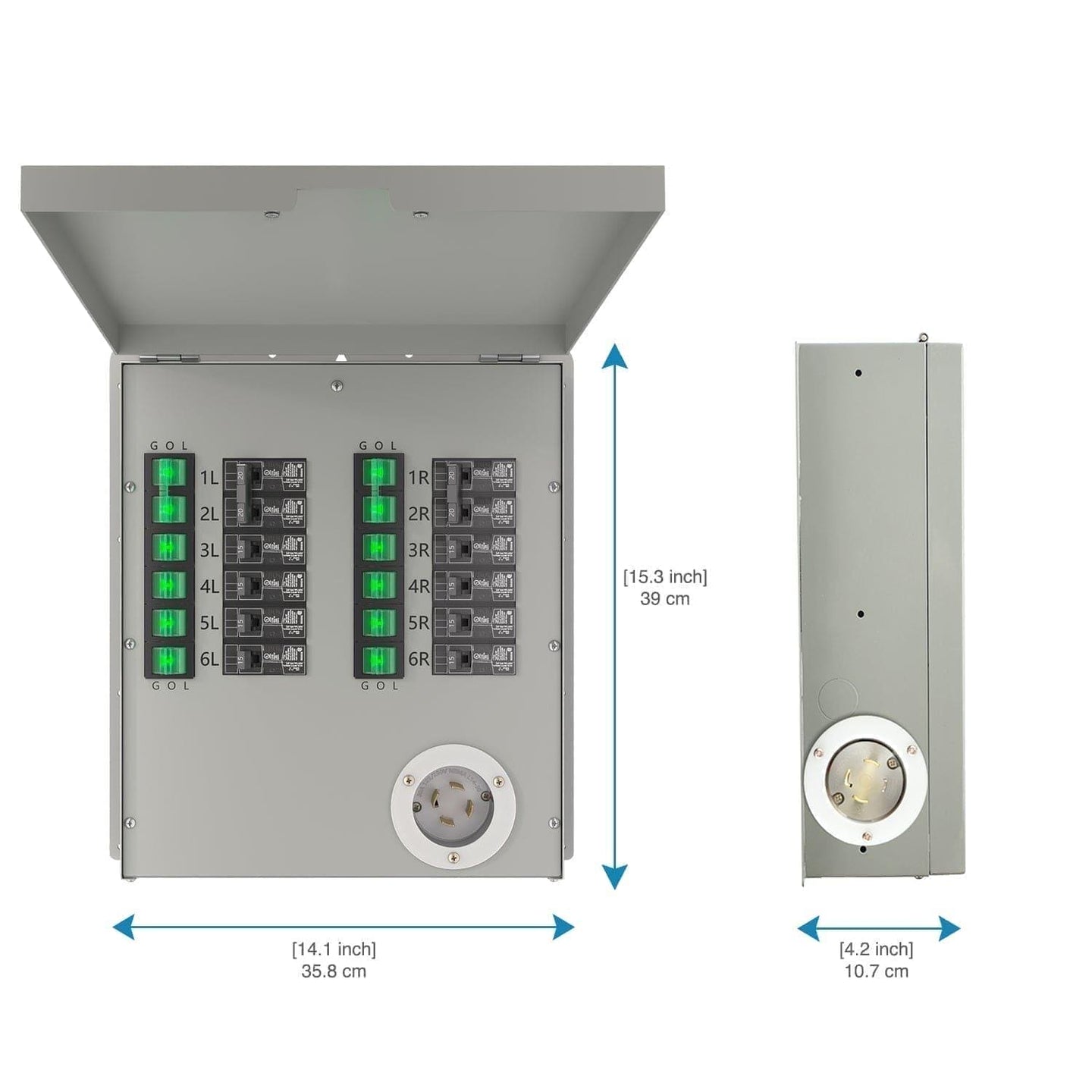 Nature's Generator Transfer Switch 12-Circuit