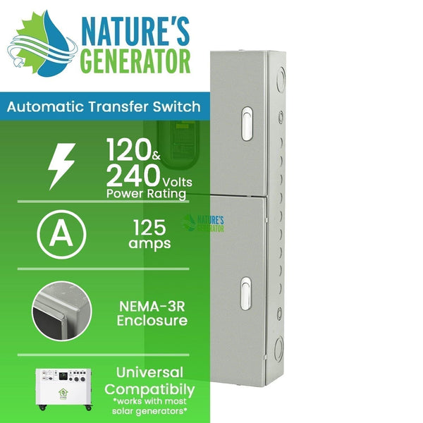 Nature's Generator Automatic Transfer Switch 125A NT125AS