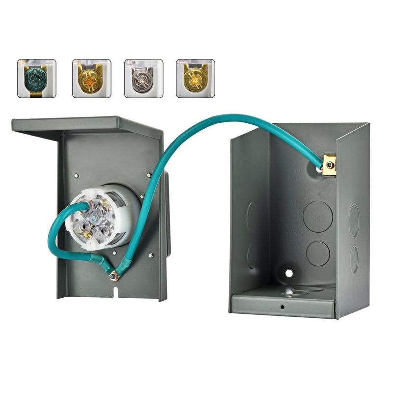 Nature's Generator Accessories Power Inlet Box 30A