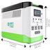 Nature's Generator Solar Generator 1800 Lithium LG1800
