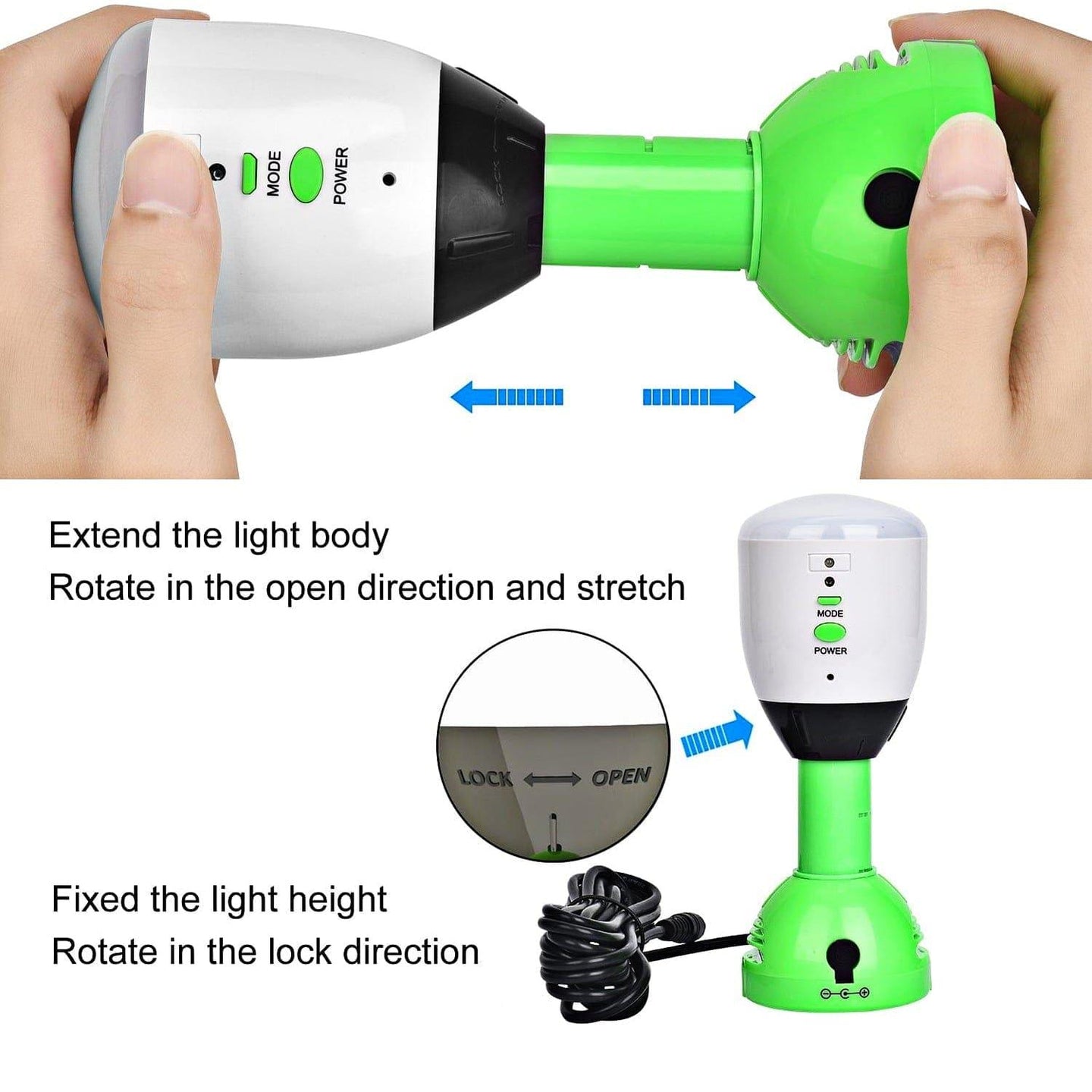 Nature's Generator Electronics Power Light 400 Lumens NG400