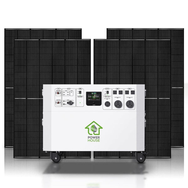 Nature's Generator Powerhouse with Solar Panel NGPHSP01