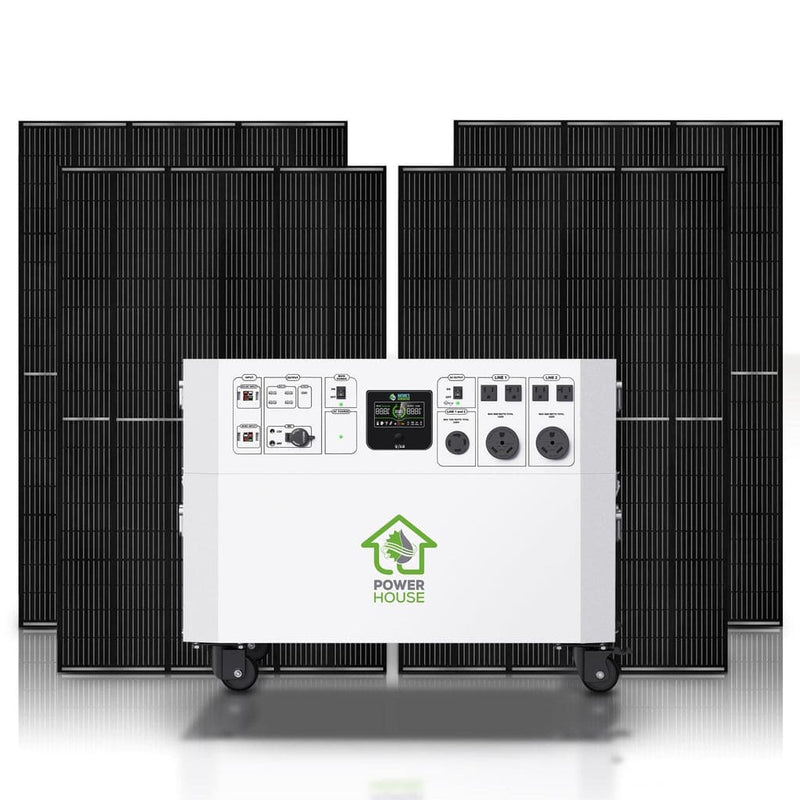 Nature's Generator Powerhouse with Solar Panel NGPHSP01
