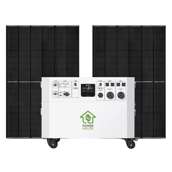 Nature's Generator Powerhouse with Solar Panel NGPHSP01