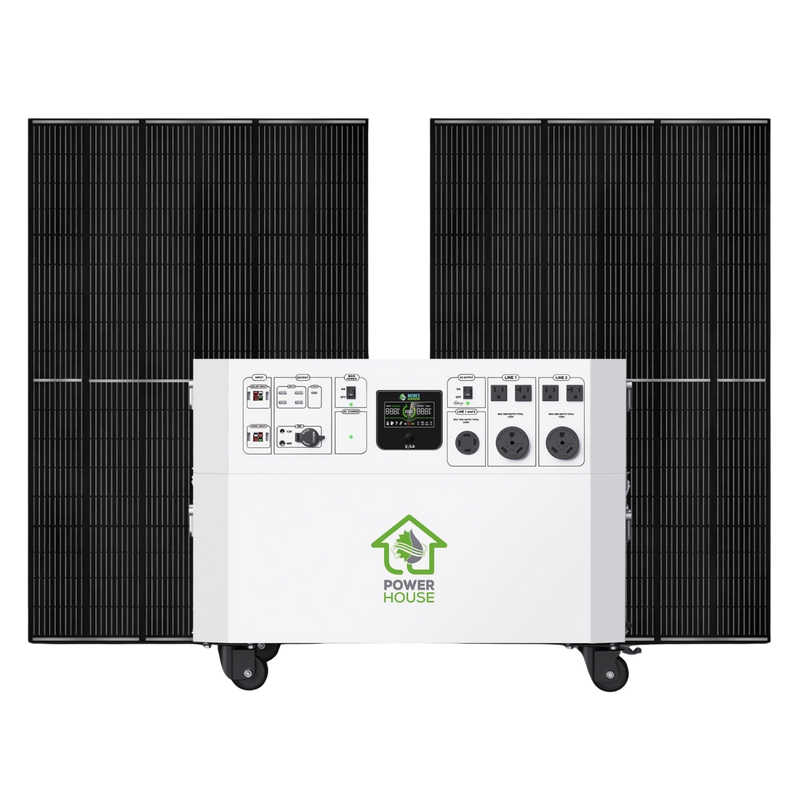 Nature's Generator Powerhouse with Solar Panel NGPHSP01