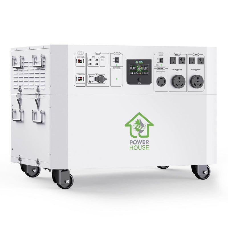 Nature's Generator Powerhouse with Solar Panel NGPHSP01