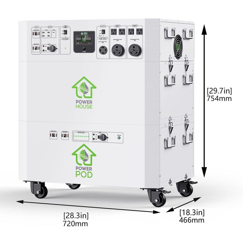 Nature's Generator Powerhouse with Solar Panel NGPHSP01