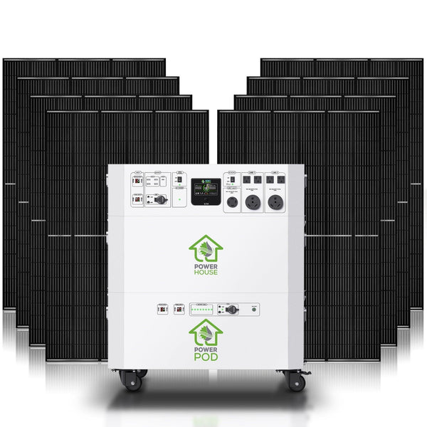 Nature's Generator Powerhouse with Solar Panel NGPHSP01