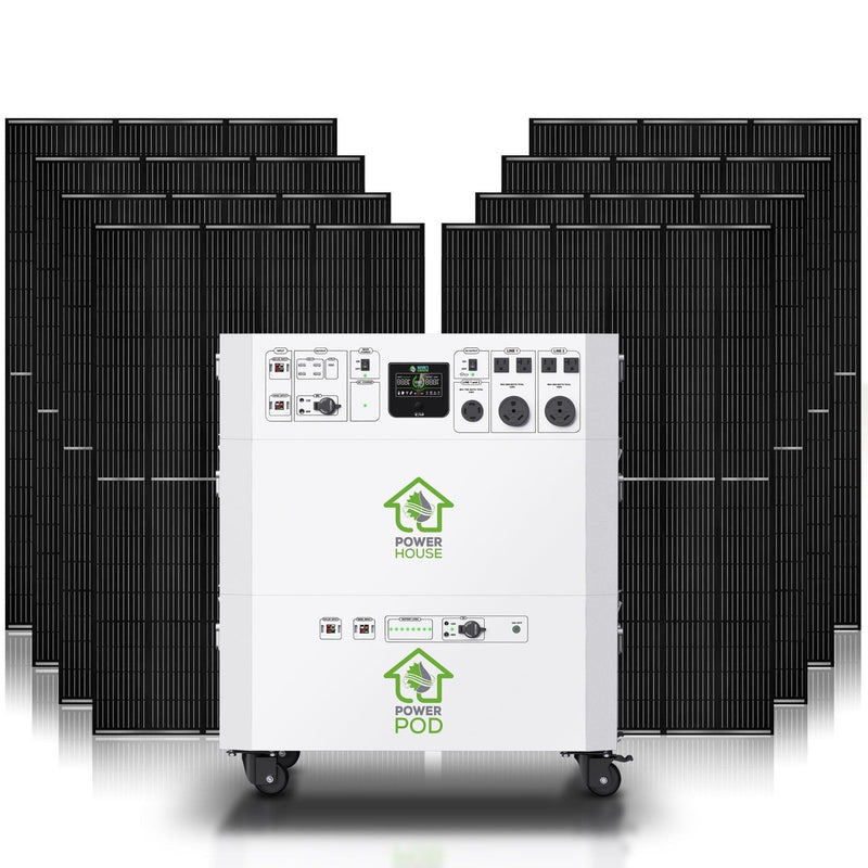 Nature's Generator Powerhouse with Solar Panel NGPHSP01