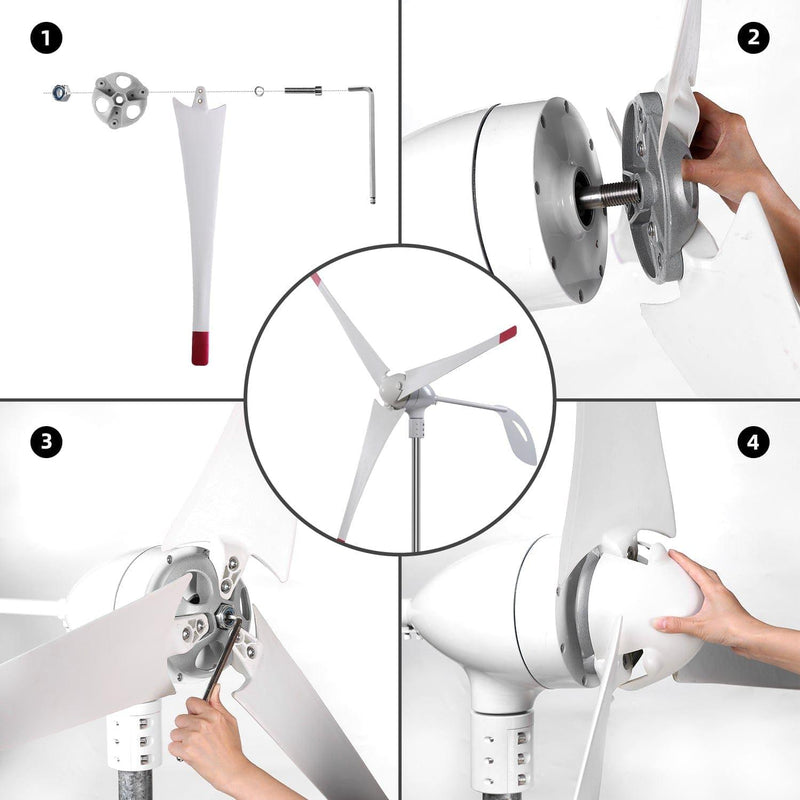 Nature's Generator Powerhouse Solar and Wind Generator NGPH100