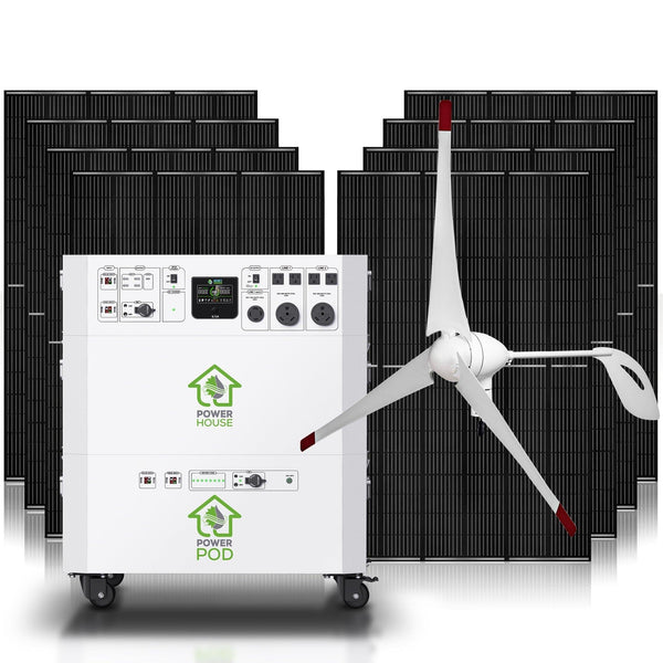 Nature's Generator Powerhouse Solar and Wind Generator NGPH100