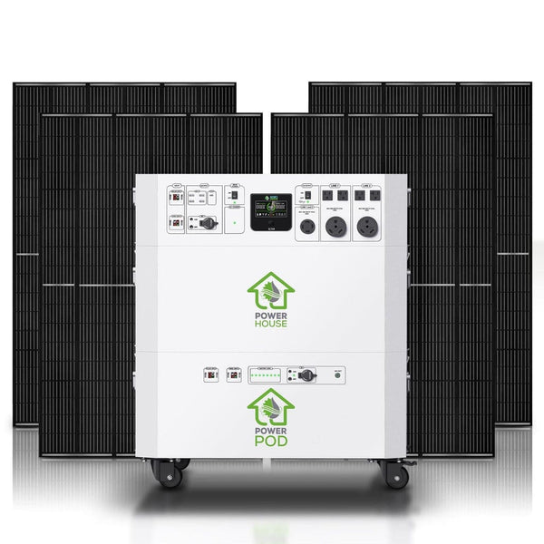 Nature's Generator Powerhouse with Solar Panel NGPHSP01