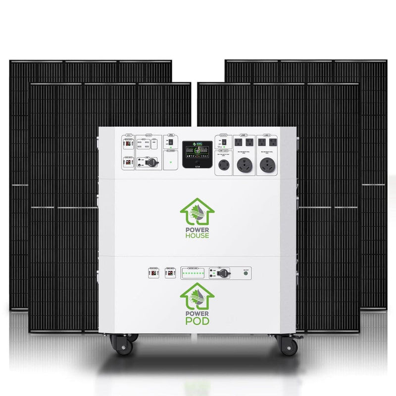 Nature's Generator Powerhouse with Solar Panel NGPHSP01