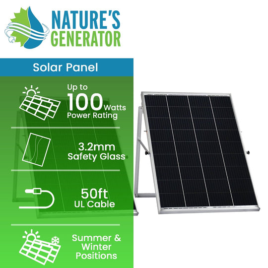 Nature's Generator Solar Panels 200W Rigid